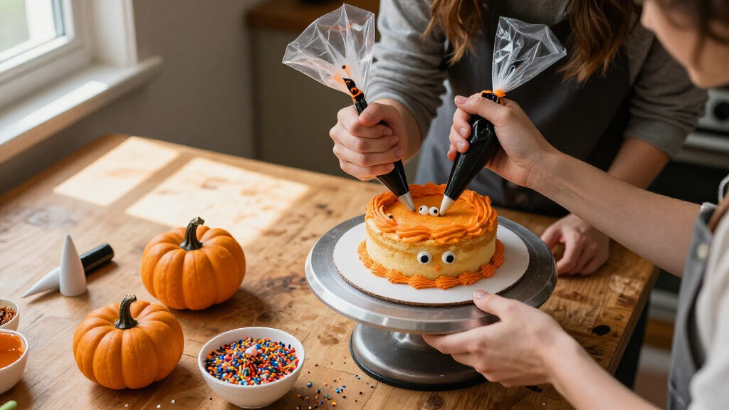 Halloween cake decorating supplies