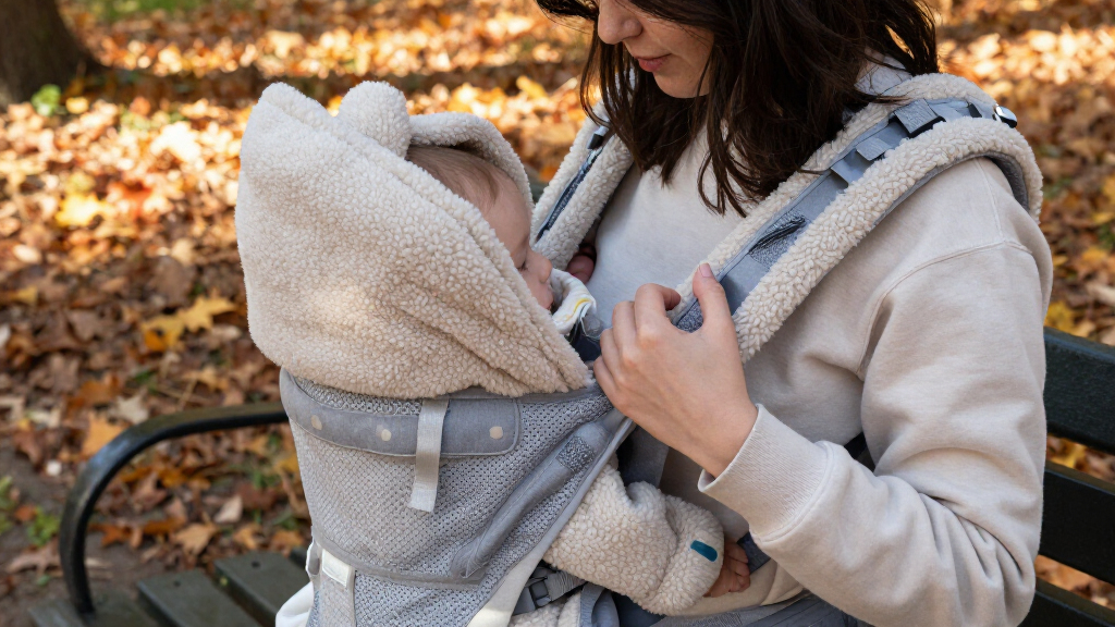 baby carrier for fall weather