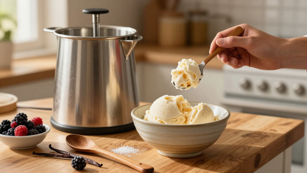 ice cream recipe without eggs