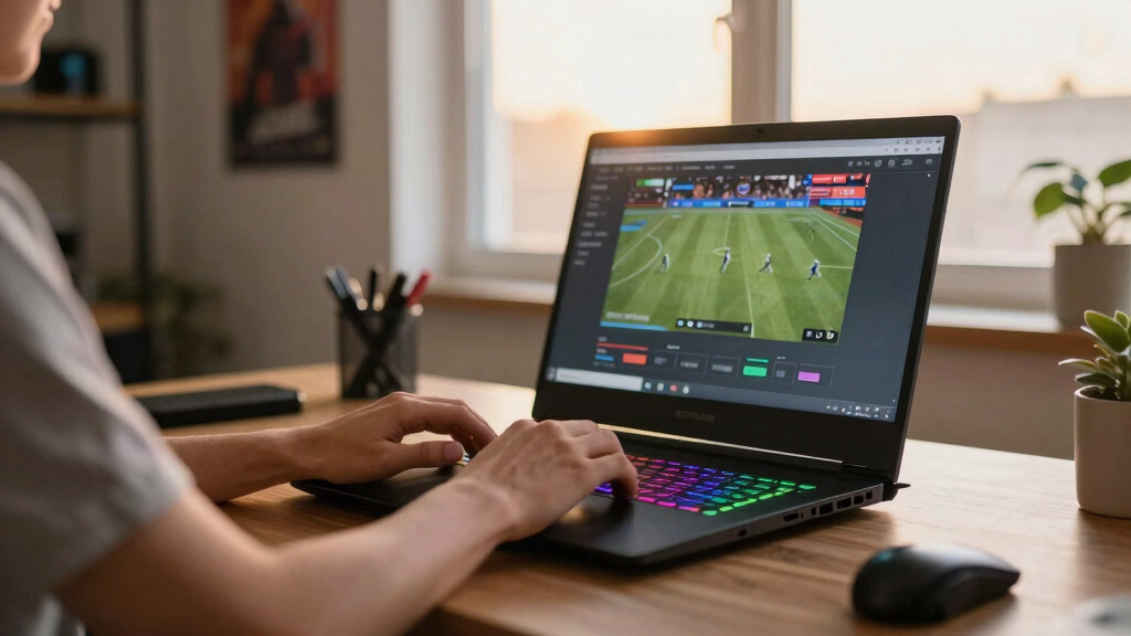 gaming laptops for sports streaming