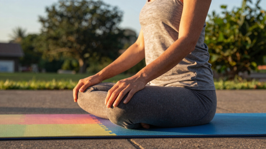 outdoor yoga mats