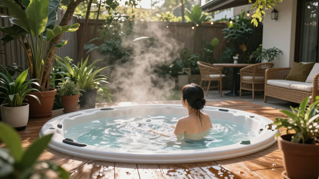 best cold plunge tub for small patios