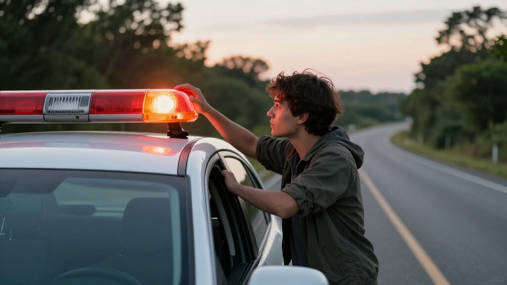 sos emergency beacon light for car