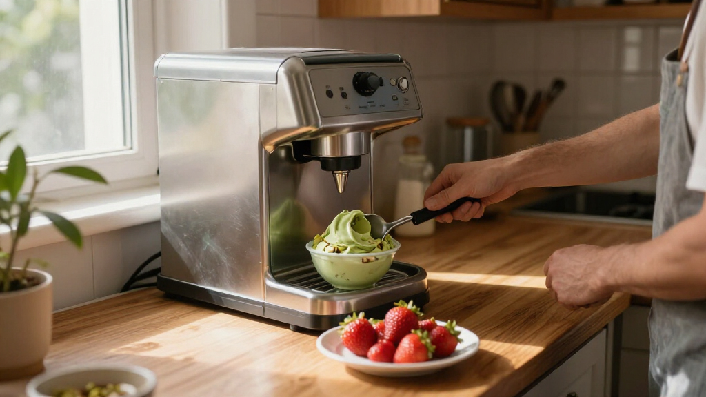 luxury ice machines for ice cream enthusiasts