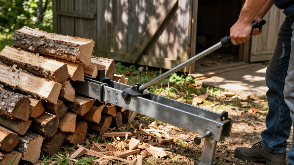 manual log splitters