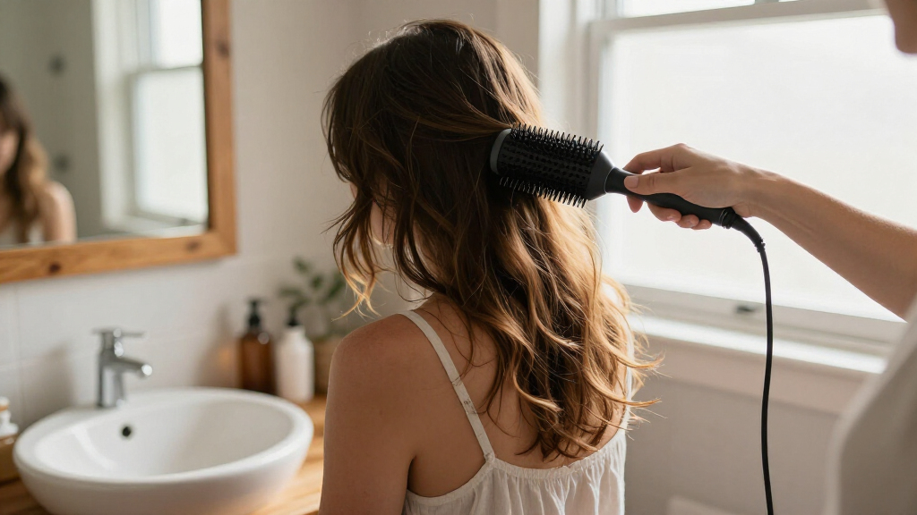 heated hair styling brushes