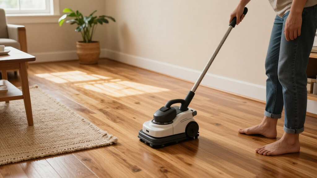 hardwood floor polishers