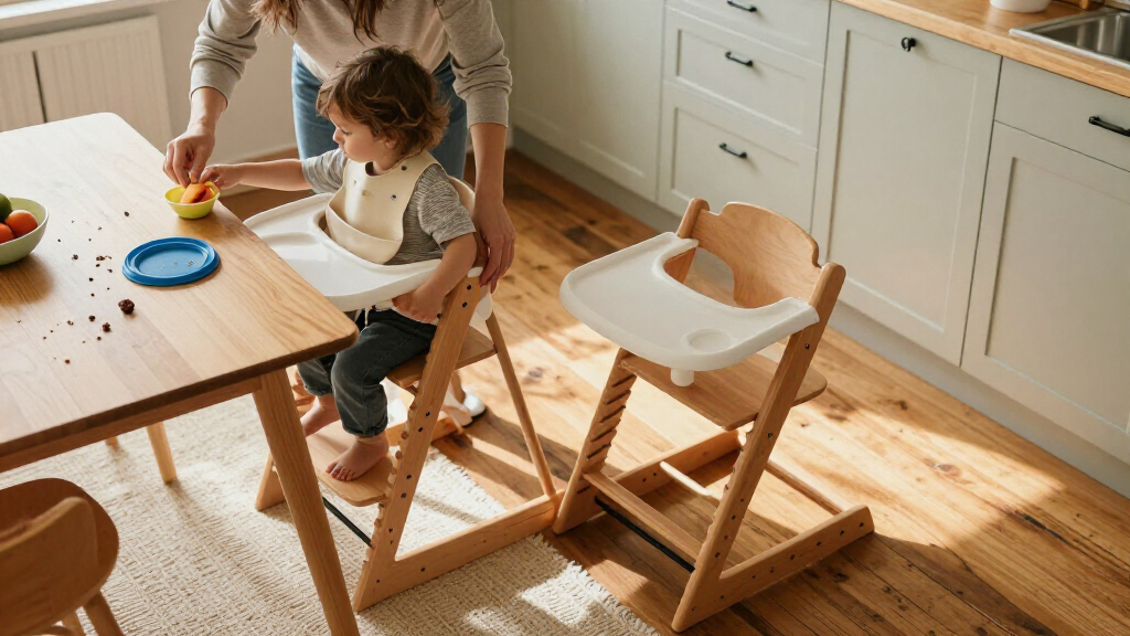 high chair that converts to toddler chair