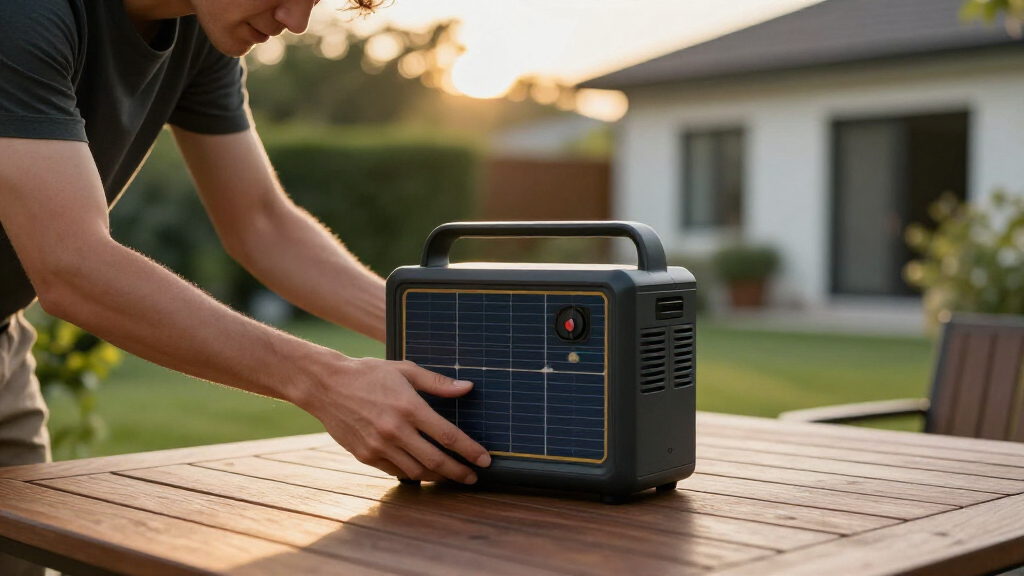 solar backup power stations