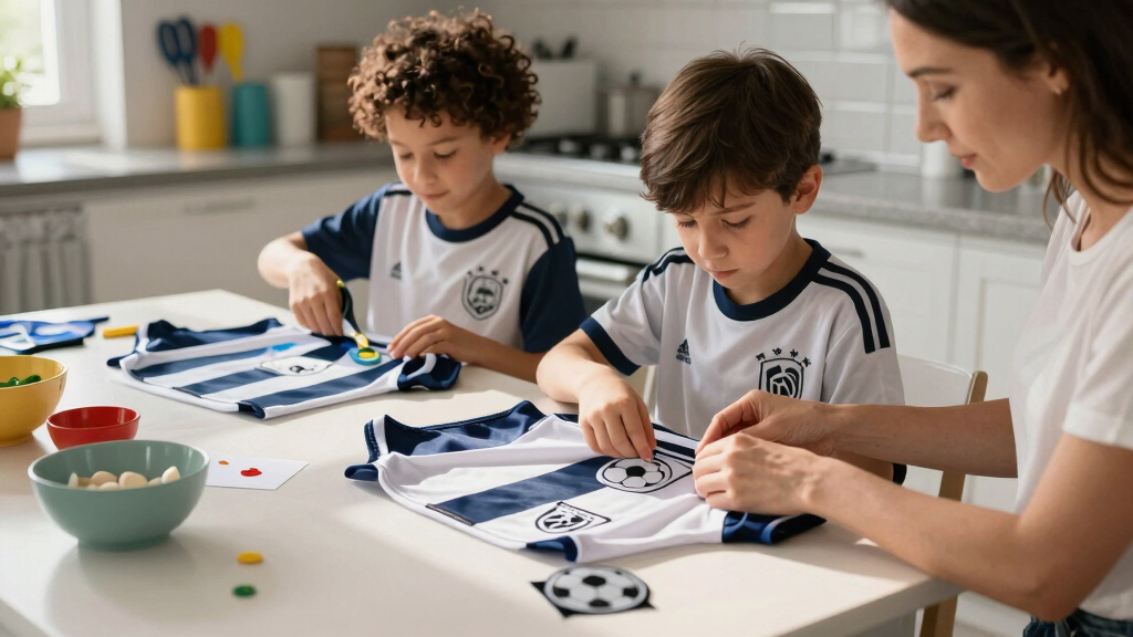 soccer fan apparel for families