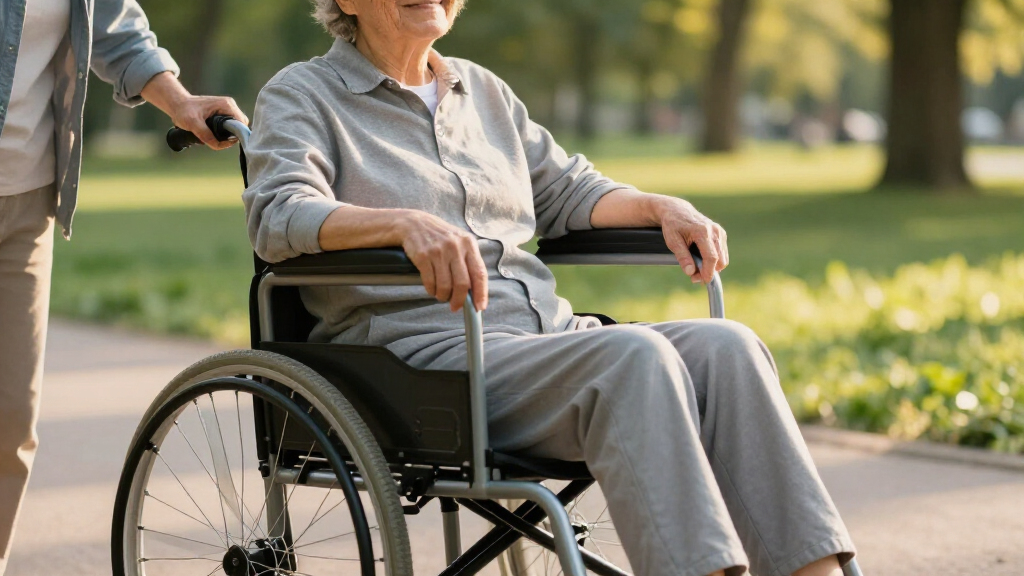 wheelchair for elderly