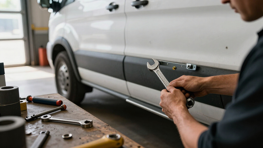 side steps for ford transit