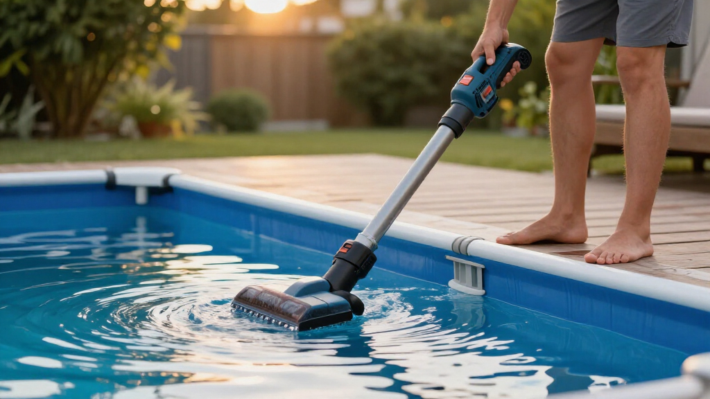 cordless pool vacuum above ground