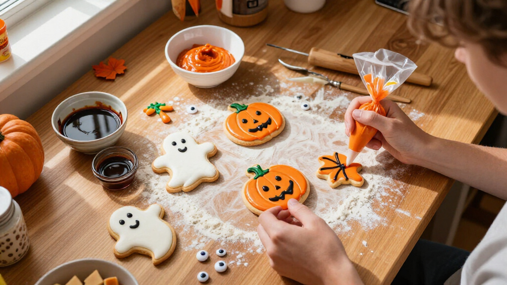 Halloween cookie decorating kits