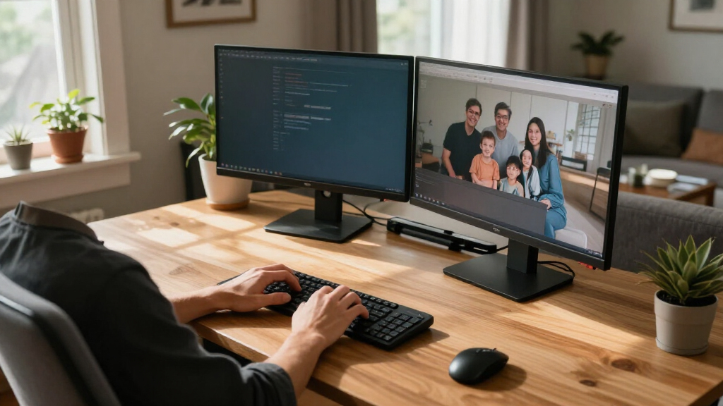 standing desk converters dual monitor