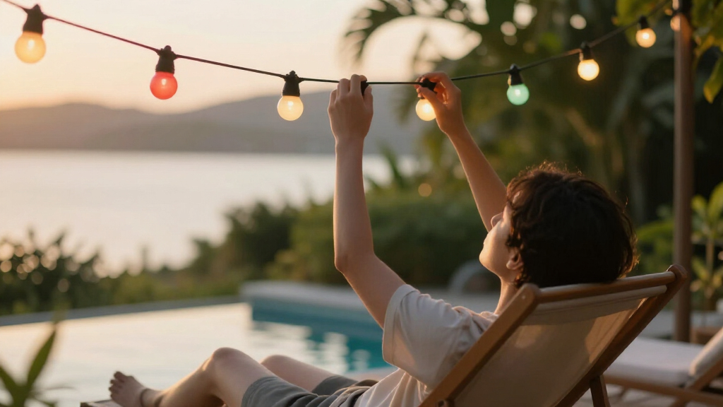 best smart outdoor string lights