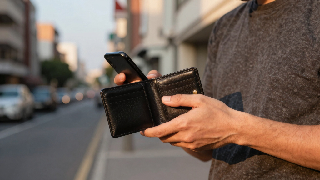 stylish men's leather wallets