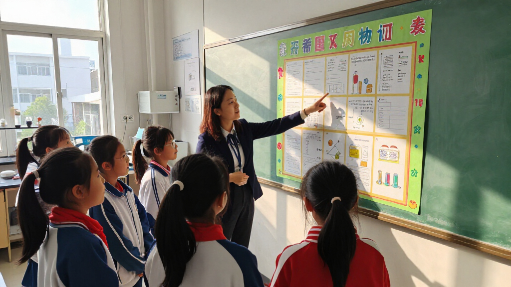 educational science reference posters