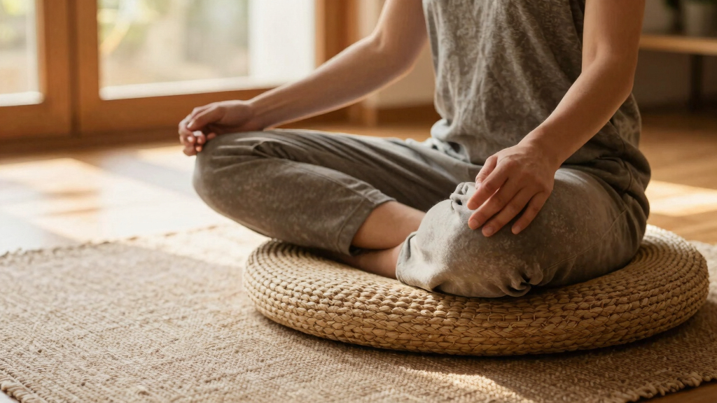 meditation cushion set