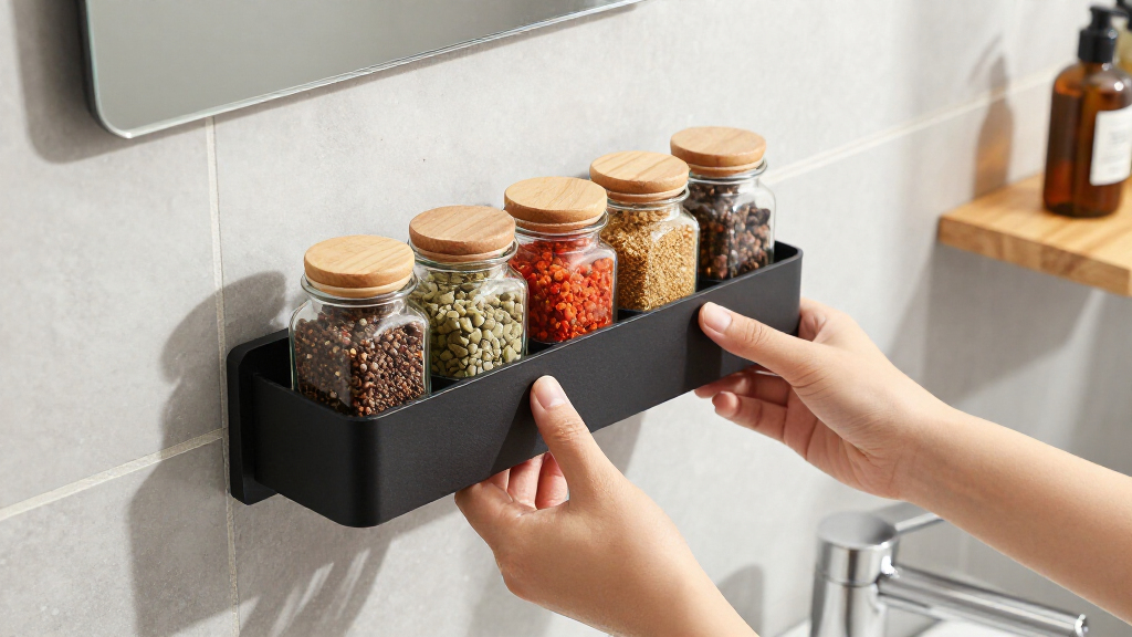best bathroom spice racks