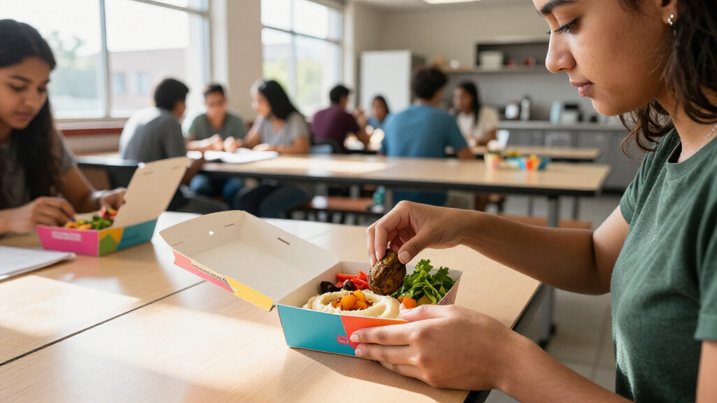 halal snack boxes for students