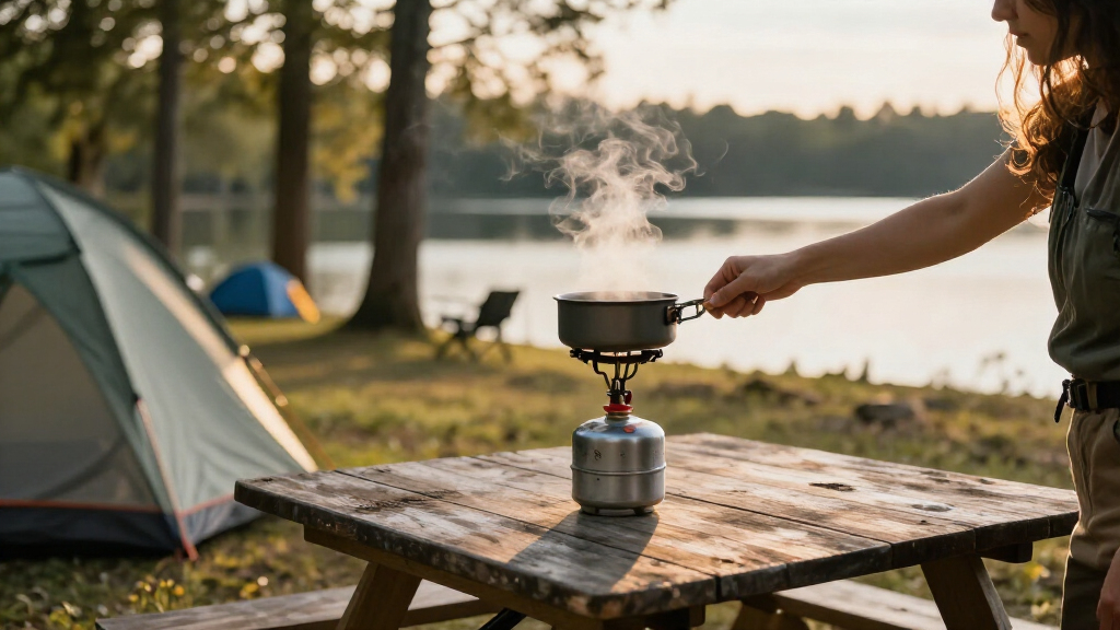 portable propane camping stoves