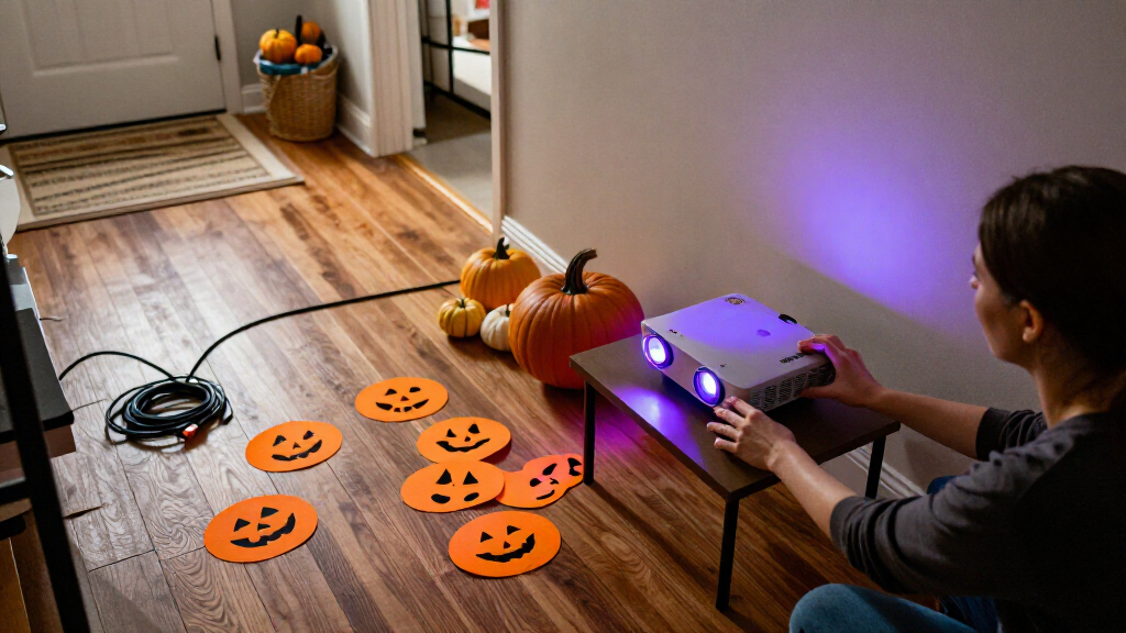 Halloween projector lights