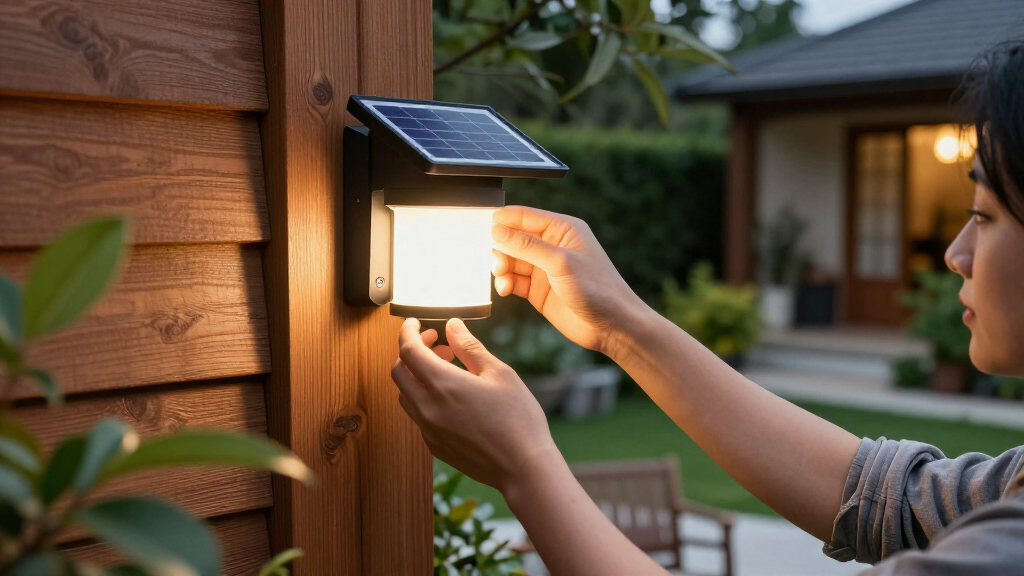 solar motion sensor lights