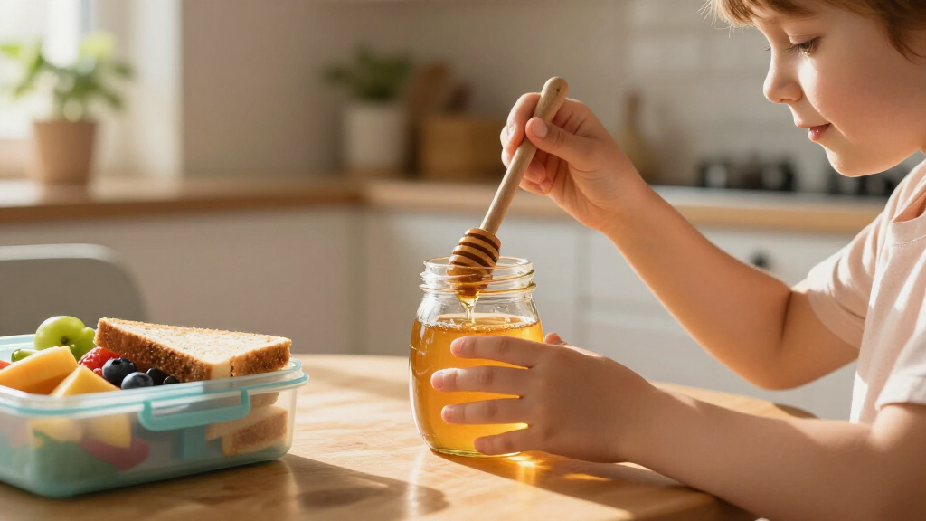 honey jars for school lunch