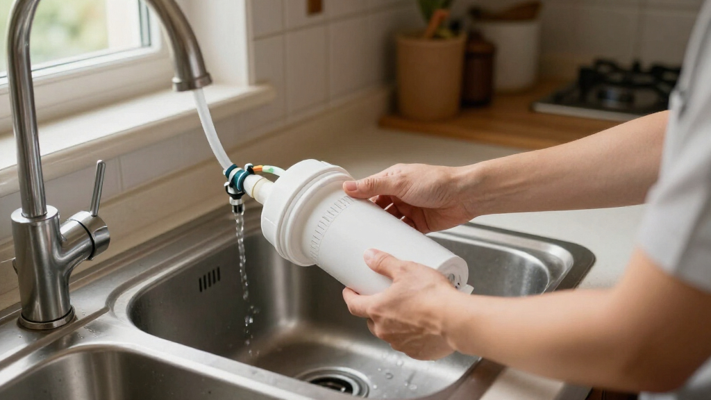 water filter for apartments under sink