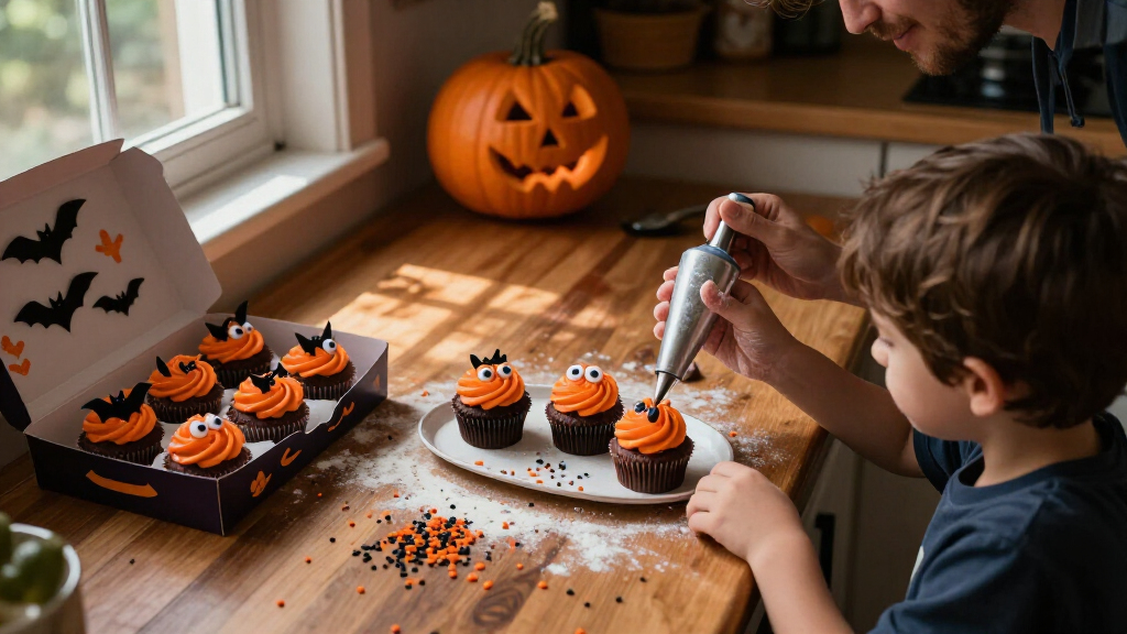 Halloween cupcake decorating kits