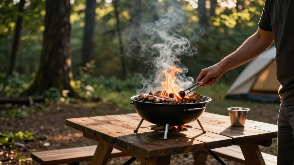 camping grill