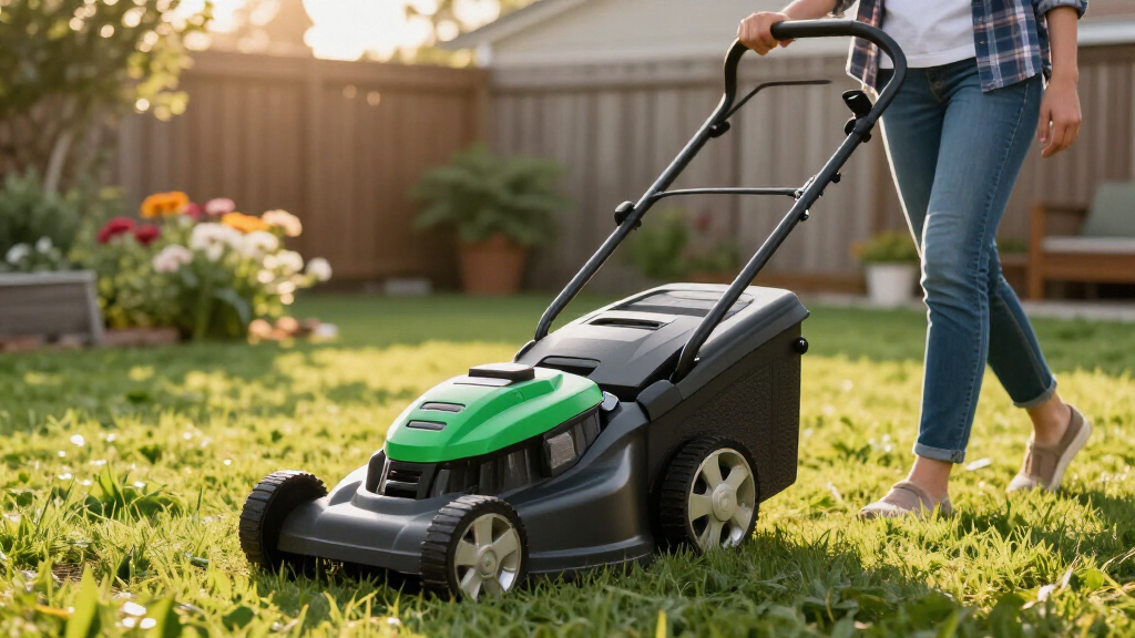 electric lawn mower