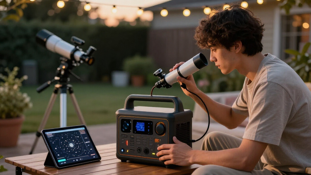 portable astronomy power stations