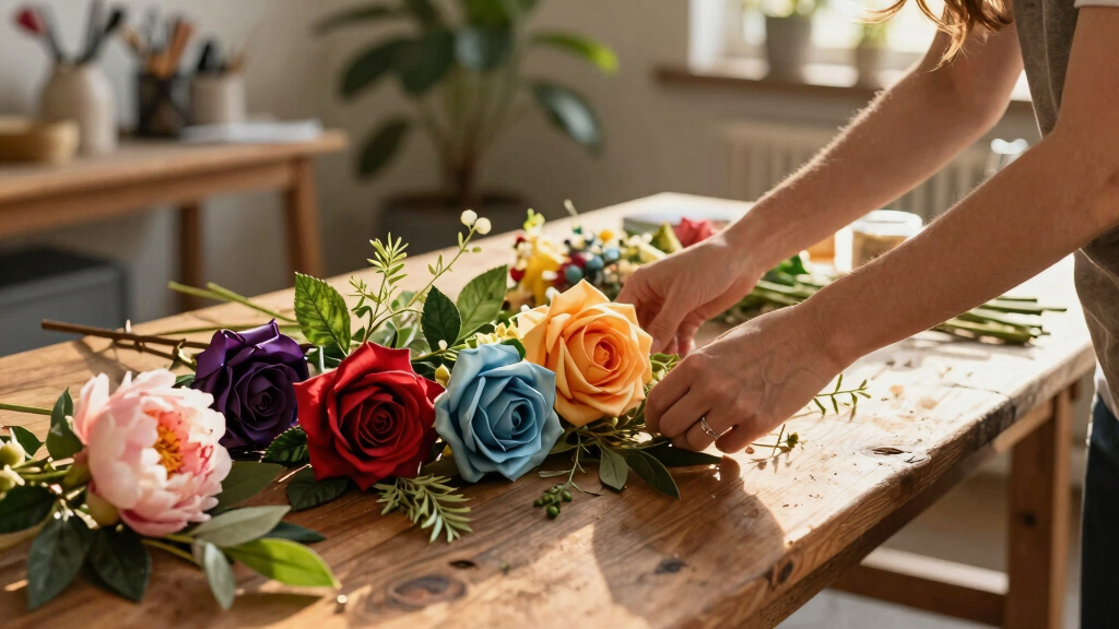 silk flowers prime day deals