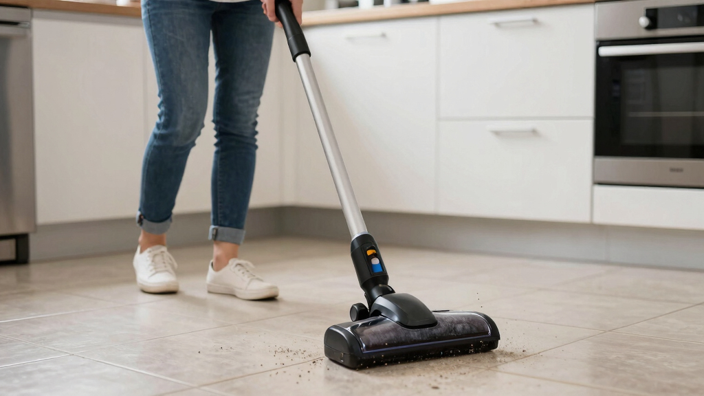 best cordless vacuum for tile and grout dust