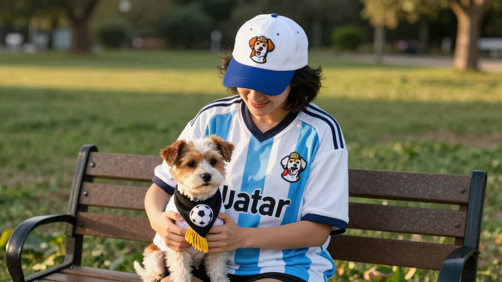 dog soccer fan apparel