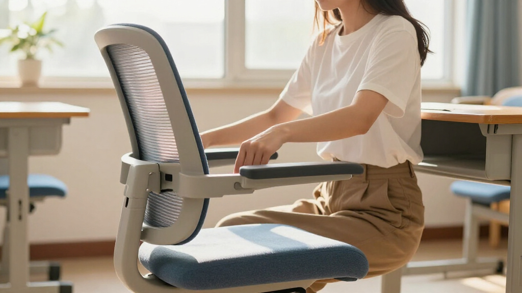 ergonomic school desk chairs