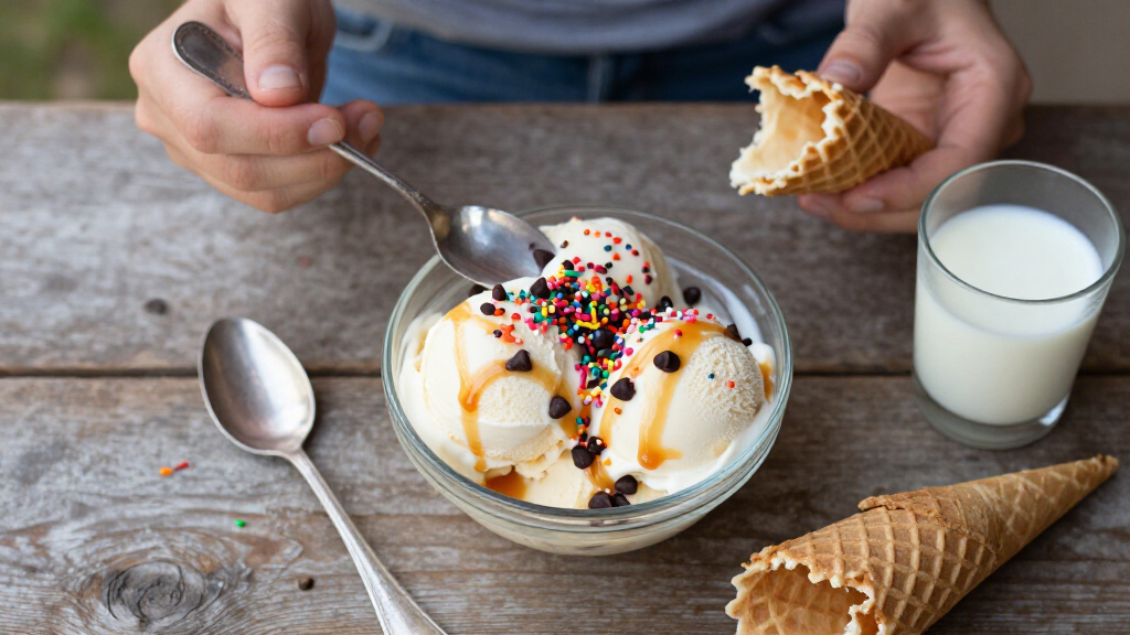 ice cream toppings