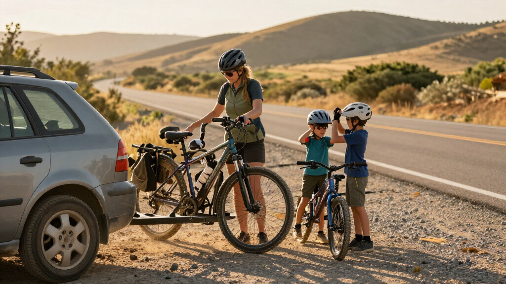 best hitch bike rack for family cycling road trips