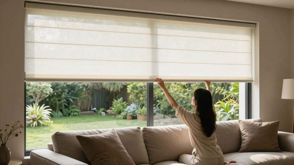 best motorized solar shades for large windows