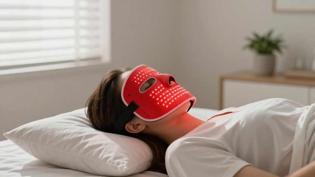 red light therapy mask