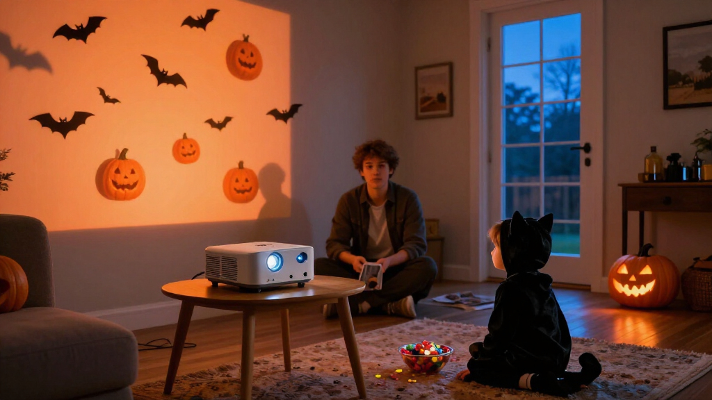 Halloween smart projectors