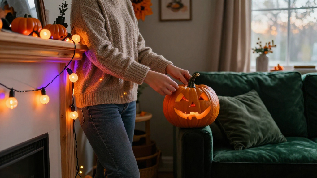 Halloween string lights