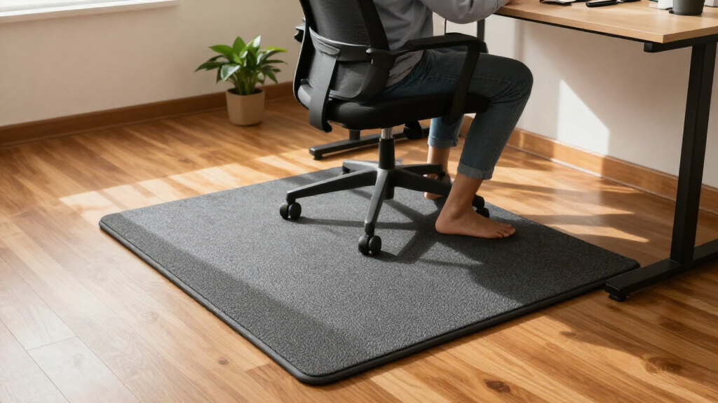 electric standing desk mats