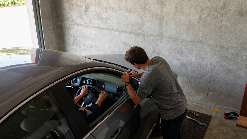 garage parking sensor systems