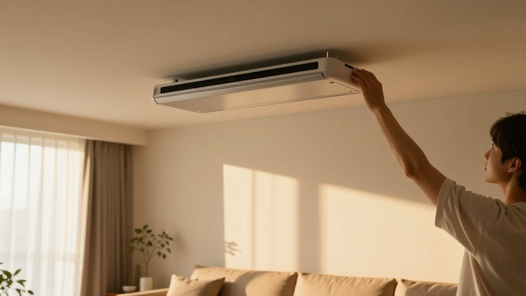 ceiling mounted space heater