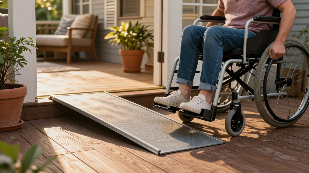 best modular wheelchair ramp kits with landing