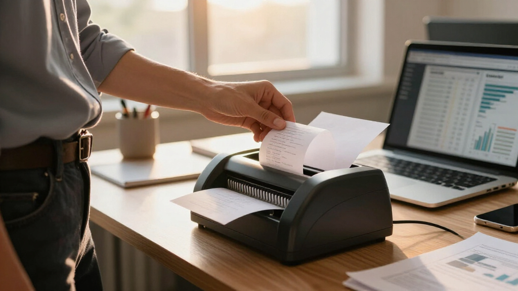 shredders for receipts and customer records