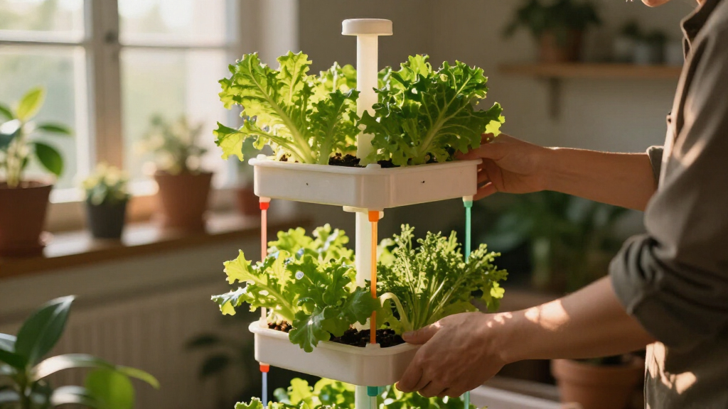 best hydroponic tower for indoor food production
